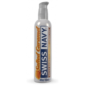 Swiss Navy Lubricante con sabor a caramelo salado 118mL