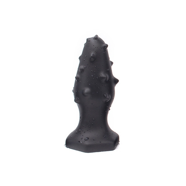 Tapón de silicona Monster Spike M 12 x 4,5cm Negro