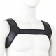 Double Shoulder Wide Straps Harness Belt BLACK 