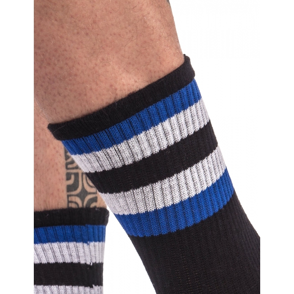 Half Fetish Socks Stripes 139