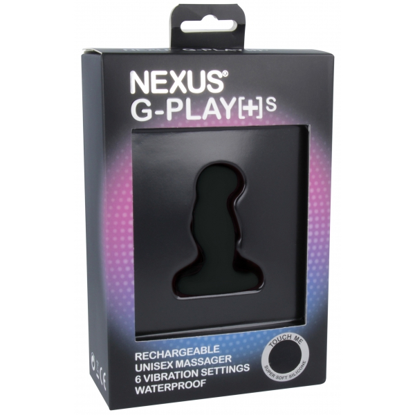 Plug prostatico vibrante G-Play S Nexus 6 x 2,3 cm nero