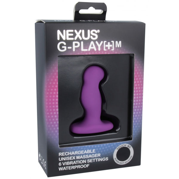 Prostataplug Vibrating G-Play M Nexus 7.5 x 2.9cm Violett