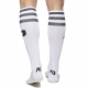 High socks BASIC SOCKS White-Black