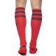 High socks BASIC SOCKS Red-Navy