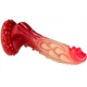 Gradient Color Animal Dildos - 06 RED