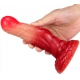 Gradient Color Animal Dildos - 08 RED