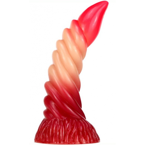 Gradient Color Animal Dildos - 09 RED