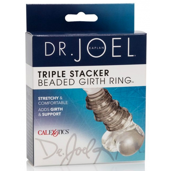 Triple Stacker Girth Ring Transparent