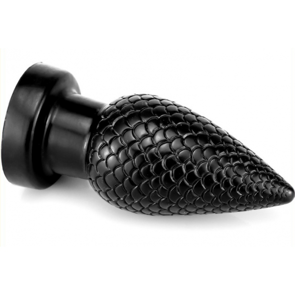 PineCock Plug L 14 x 6,5cm Negro