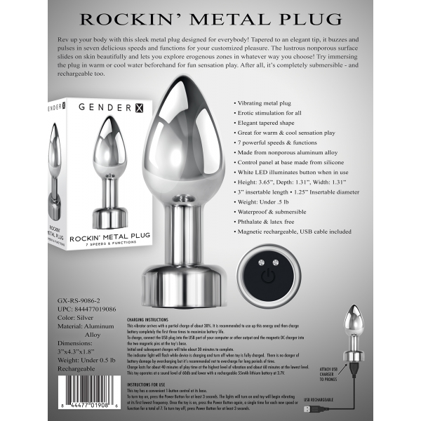 Rockin Vibration Plug 7 x 2.8cm