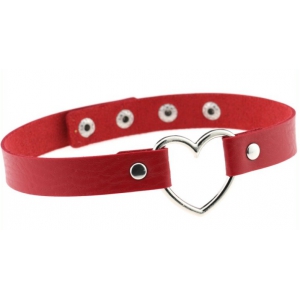 Joy Jewels Collana Heart Lish Rosso