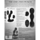 Vibrierender Prostata-Stimulator The One-Two Punch 12 x 3.7cm