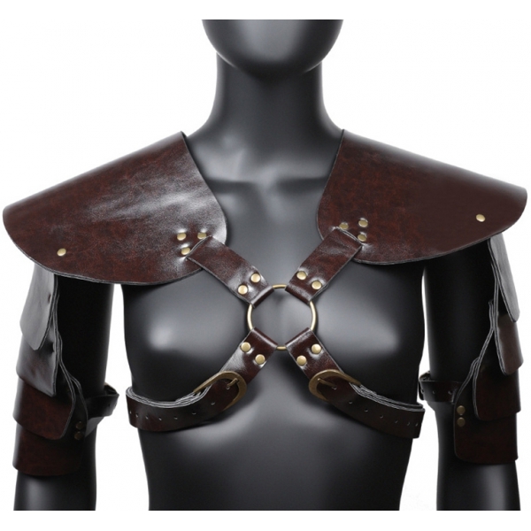 Harnais Armure Vintage Armor Noir