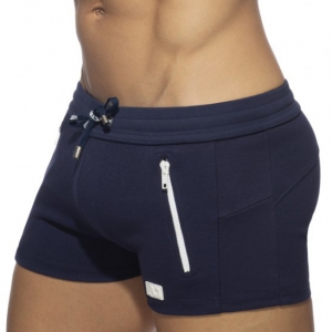 Addicted Short DOUBLE ZIP Navy