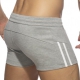 DOUBLE ZIP Shorts Grey