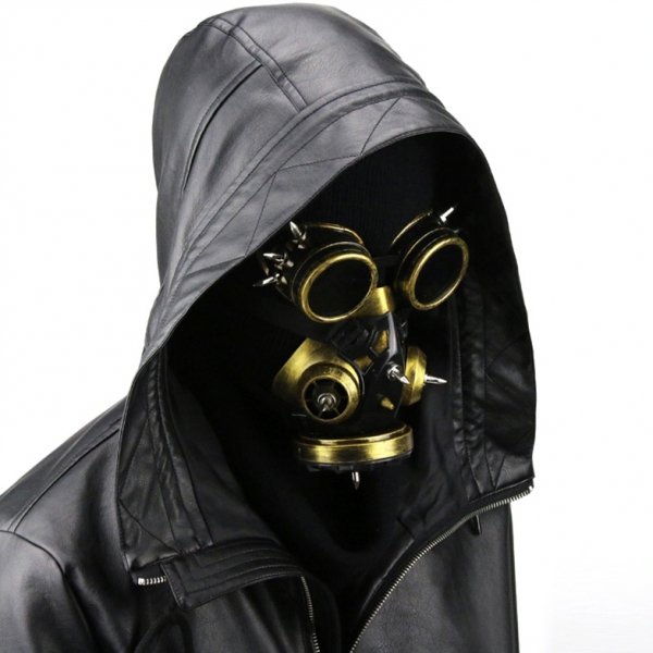 Splice Gold Mask and Goggles