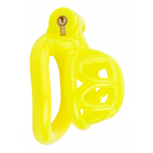 CockLock Lyfy Short Chastity Cage 4 x 3,3cm Amarelo