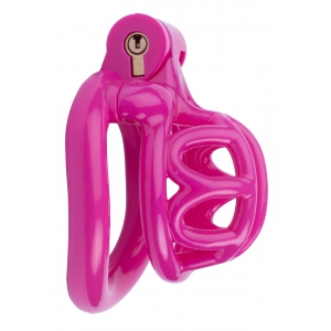 CockLock Turtle Chastity Device With 4 Penis Rings PINK