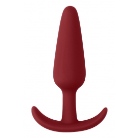 Tapón de silicona Slim Butt 7,5 x 2cm Rojo