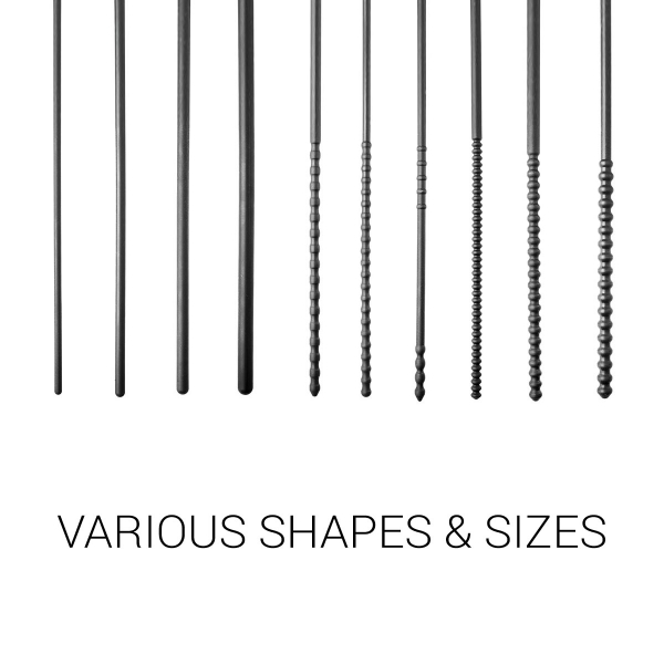 Tige d'urètre en silicone flexible Viviene 24cm - 11mm