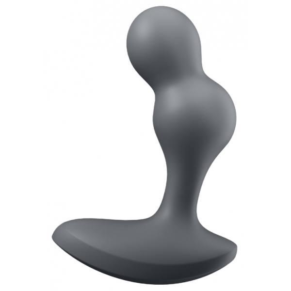 Deep Diver Satisfyer aangesloten vibrerende plug 8 x 3,3cm zwart