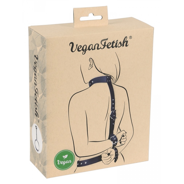 Ataduras veganas para manos y cuello fetichistas