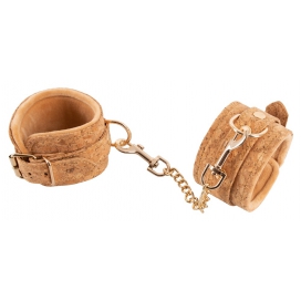 Vegan Fetish cork handcuffs