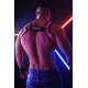 Breedwell BRUT Elastic Harness Pink Neon