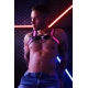 Breedwell Pink Neon Elastic Harness