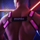 Breedwell Pink Neon Elastic Harness