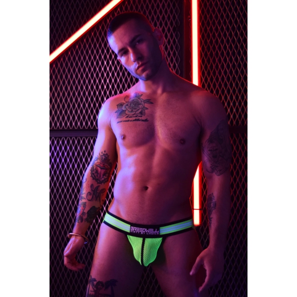 Jockstrap EXHIBIT Neon Groen