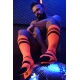 High socks LOGO KNEE Orange