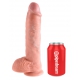 Dildo de Galo Rei XXL 20 x 5,4 cm Carne