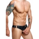 Anel de pénis Jockstrap DNGEON Preto