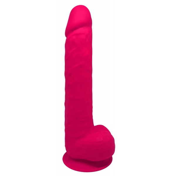 Dildo Silexd Model 1 - 15" - 28 x 6.4cm Pink