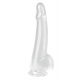 Dildo Dong S trasparente 10 x 3,5 cm