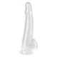 Consolador XL Clear Dong 17 x 4,8cm