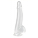 Clear dildo CLEAR DONG XXL 20 x 5.5cm