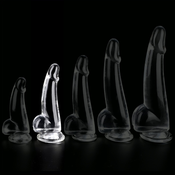 Dildo Clear Dong M 12 x 4cm