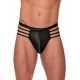 Thong CAGE MATTE Black