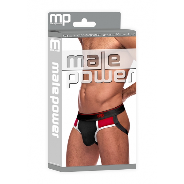 RETRO SPORT Jockstrap Black-Red