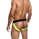 Suspensorio NEON MaleBasics Negro-Amarillo