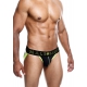 Suspensorio NEON MaleBasics Negro-Amarillo