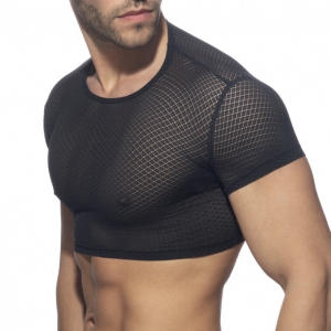 Addicted Crop Top FANTASY DIAMOND Noir