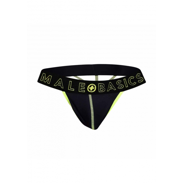 String NEON MaleBasics Schwarz-Gelb