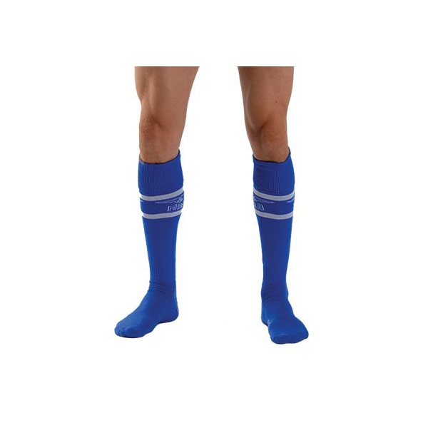 URBAN FOOTBALL SOCKS Hohe Socken Blau-Weiß