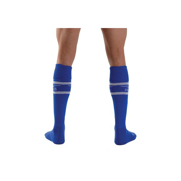 URBAN FOOTBALL SOCKS Hohe Socken Blau-Weiß