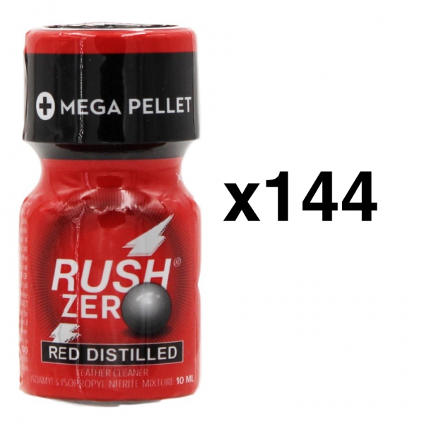 RUSH ZERO Rood Gedistilleerd 10ml x144