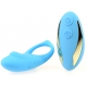 Anillo de pene vibrador Shark 29mm Azul