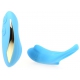 Shark Remote Control Silicone Cock Ring Blue